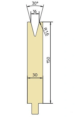 GWD-T016H/30°/R1,6
