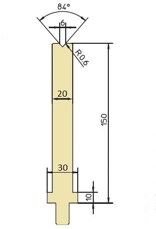GWD-T006H/84°/R0,6