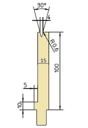 GWD-T004S/30°/R0,6
