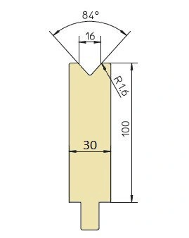 GWD-T016/84°/R1,6