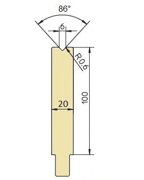 GWD-T006/86°/R0,6